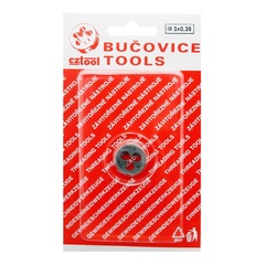 Плашка М 3,0х0,35 DINEN22568 115CrV3 6g 20х5мм Bucovice(CzTool) 210031