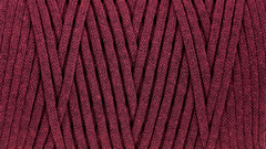 Bordeaux Lite cotton cord 4 mm