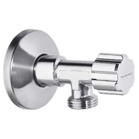 Ramon Soler 1289 Кран запорный настенный 1/2" Хром