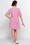 Платье для беременных и кормящих 10723 розовый