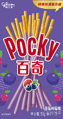 Pocky бисквитные палочки со вкусом ягод