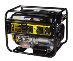 Портативный бензогенератор HUTER DY8000LX-3 - [6,5 кВА / 380V] трехфазный