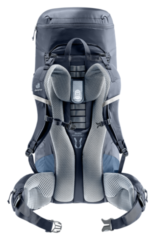 Картинка рюкзак туристический Deuter Aircontact Lite 50+10 Black-Marine - 2