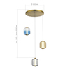 Светильник подвесной ST Luce Summer SL1193.303.03