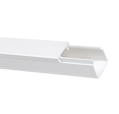 Кабель-канал белый 80х60 ECOLINE IEK 101620