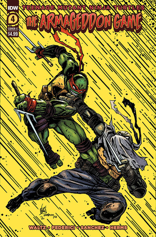 Teenage Mutant Ninja Turtles Armageddon Game #4 (Cover C)