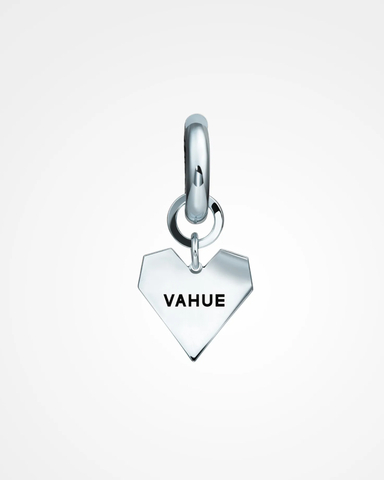 Моносерьга HEART VAHUE SILVER