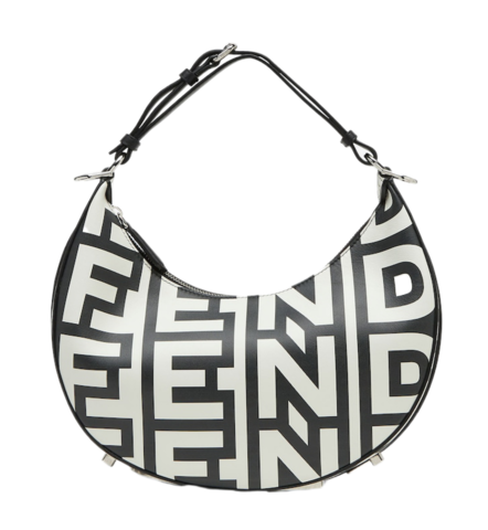 Двухцветная сумка Fendi из кожи наппа от Marc Jacobs