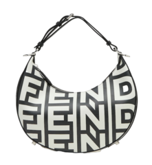 Двухцветная сумка Fendi из кожи наппа от Marc Jacobs