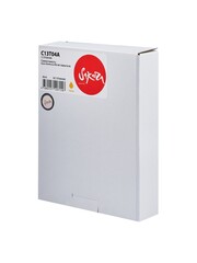 Струйный картридж Sakura C13T04A440 (C13T04A Y) для Epson WorkForce PRO WF-C8690, C8190, пигментный тип чернил, желтый, 85 мл., 8000 к.