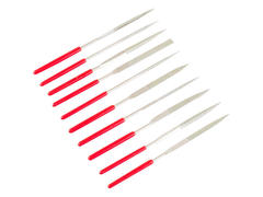 40-0-025 Набор алмазных надфилей рукоятки ПВХ, 5 предметов, 3x140х50мм (РемоКолор)