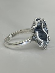 Гвоздика (кольцо из серебра)