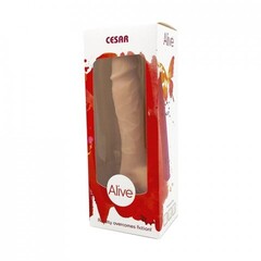 Реалистичный фаллоимитатор Cesar от Alive (17,5 × 4 см)
