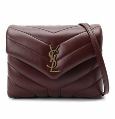 Сумка Saint Laurent Loulou Toy бордовый