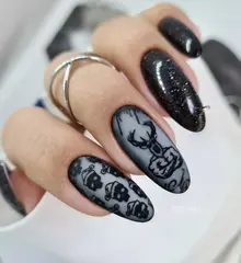 Monami, Гель-лак Millennium Black, 8 г