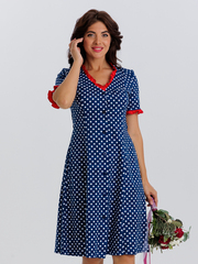 4549 Халат на пуговицах