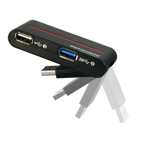 Карманный USB коммутатор с портами USB 3.0/2.0 Promate pocketHub