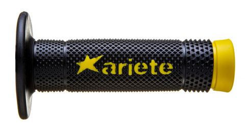 02643-GN грипсы 2шт VULCAN OFF-ROAD GRIPS YELLOW-BLACK Ariete