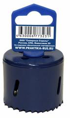 Коронка биметаллическая ПРАКТИКА  54 мм (2 1/8