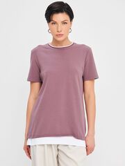 Туника с отделкой двойка