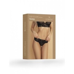 Трусики с доступом Le Frivole Easy to love, кружевные L/XL, 46-48