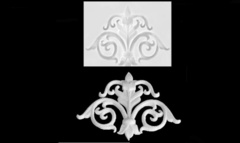 Силиконовый молд Узор угловой № 14