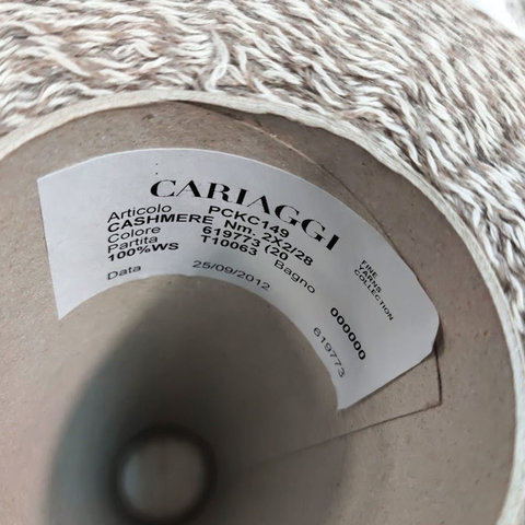 Кашемир CARIAGGI 2*28/2 CASHMERE бежевый, мулине