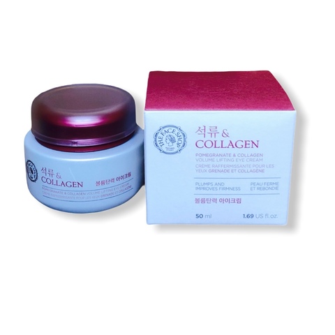 THE FACE SHOP POMEGRANATE AND COLLAGEN VOLUME LIFTING EYE CREAM 50ML