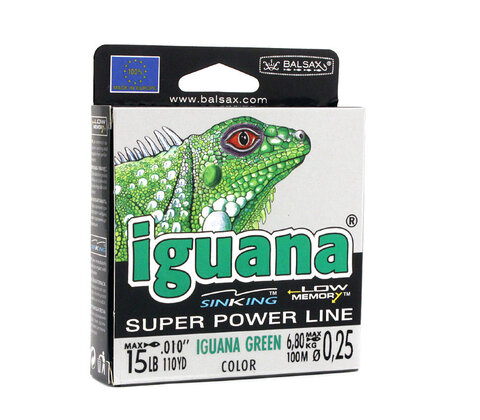 Купить рыболовную леску Balsax Iguana Box 100м 0,25 (6,80кг)