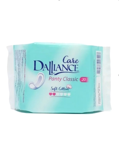 LILO Прокладки гигиенические ежедневные DALLIANCE Care Panty Classic 20шт. (Китай)