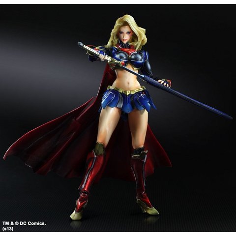 ДС комикс фигурка Супергерл (копия) — Supergirl DC Comics Play Arts Kai (copy)