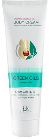 BelKosmex Green Oils Крем для тела интенсивное питание нежность кожи 100г