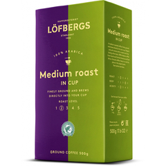 Кофе молотый Lofbergs Medium Roast, 500г