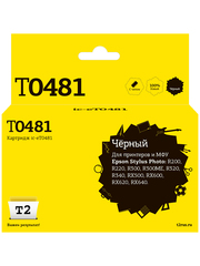 IC-ET0481 Картридж T2 для Epson Stylus Photo R200/R300/RX500/RX600, черный, с чипом