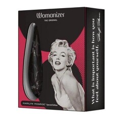 Бесконтактный клиторальный стимулятор Womanizer Marilyn Monroe Black Marble
