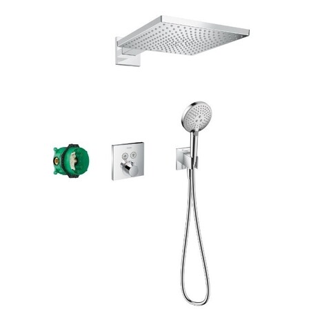 Hansgrohe Raindance E 27952000 Душевая система - комплект с термостатическим смесителем (хром)