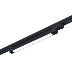 Светильник встраиваемый светодиодный, черный, черный / белый, Трехфазная трековая система, LED, 10