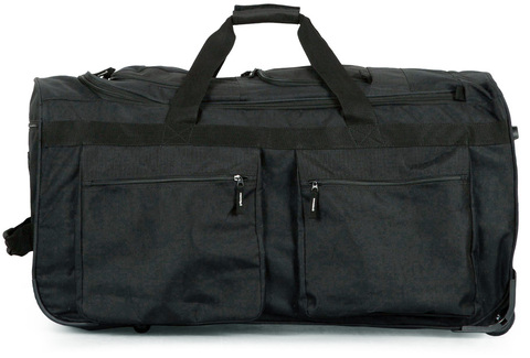 Картинка сумка на колесах Skully Expedition Roller 130 black - 11