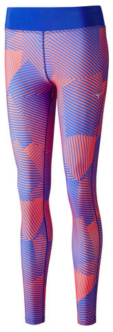 Тайтсы Mizuno Phenix Printed Long Tights женские