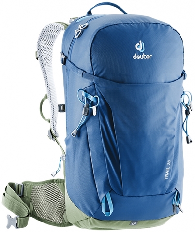 Картинка рюкзак туристический Deuter Trail 26 steel-khaki - 1