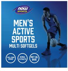 NOW Foods Sports, мультивитамины для мужчин и женщин, 90 мягких таблеток