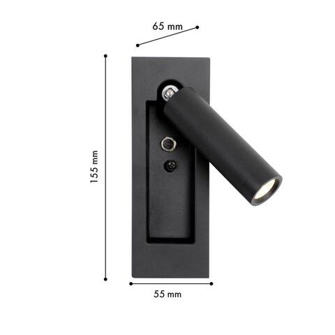 Настенный светодиодный светильник Favourite Bedside 4494-1W