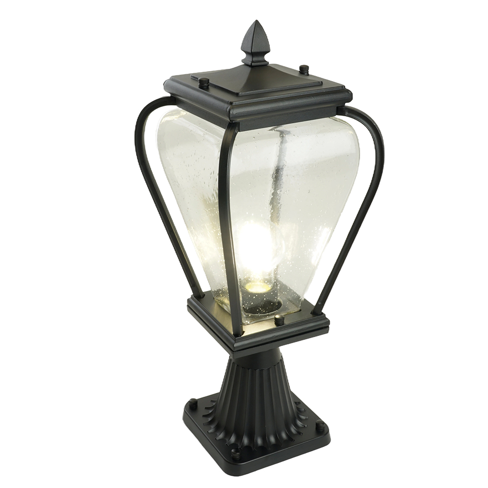 Светильник садово-парковый Feron PL744 на постамент 60W 230V E27, черный 51275