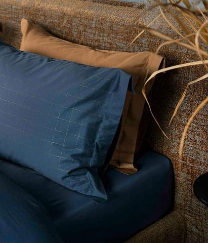 Простыня 280x280 Decoflux Silver Blue