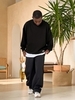 Свитшот Kultura oversize Black