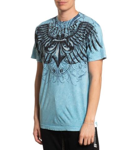 Affliction | Футболка мужская Ice Blade Tee A26422 слева