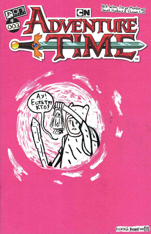 Adventure Time Vol 2 #3 (Cover 28oi) (Алексей Хромогин)