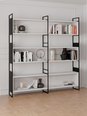 Стеллаж из массива сосны с 3 полками Бьерн 195х35х180