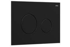 Скоро на складе! Панель двойного смыва RIVO Touch neo Черный матовый (matte BLACK)