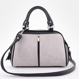 Сумка Саломея 257 мульти итальянский серо-черный